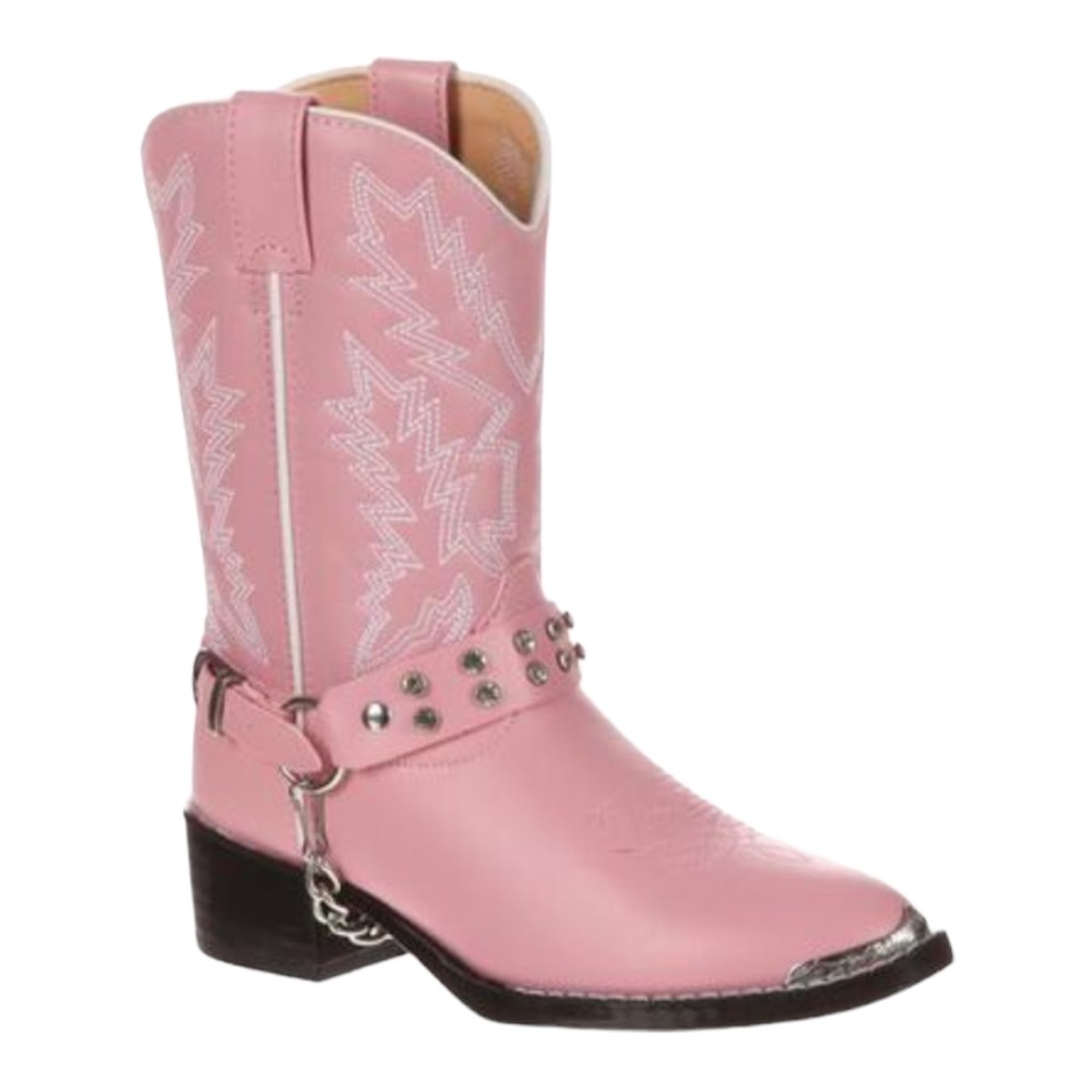 DURANGO Pink Girls Cowboy Boots. Size 5